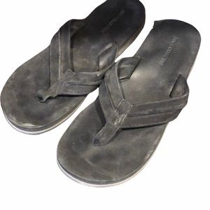 206 collective black‎ sandals men’s size 10
